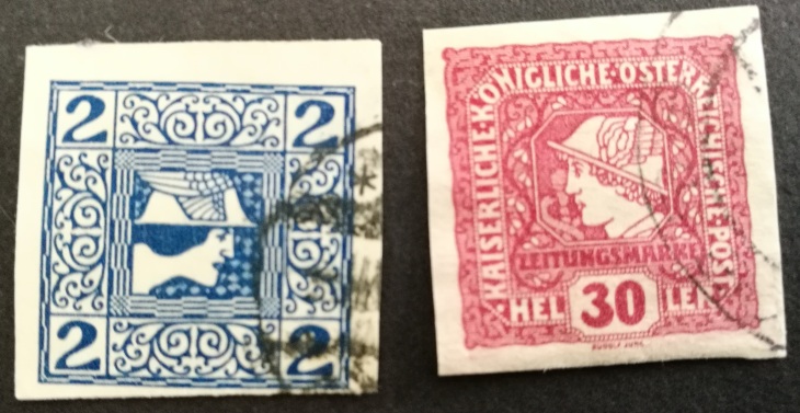 Ceci n'est pas un timbre Grec mais Autrichien !!! 13